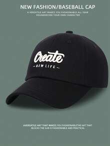 Mũ lưỡi trai unisex có thể điều chỉnh, mũ chống nắng bằng polyester thoáng khí, thích hợp cho mùa hè và mùa xuân, chống tia UV. - mũ - Xem 13