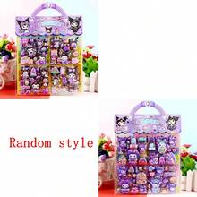 1pc Hot Selling Anime With High Aesthetic Appeal, Cute Purple Witch, Double-Layer Three-Dimensional Bubble Stickers, Luggage, Guitar Notebook, Hand Account Stickers, High Aesthetic Stickers, Small Gifts, Small Gifts For Friends And Family,New Year's Gift, Valentine's Day Gift, Easter Gift,Stochastic Style - Multicolor - View 4