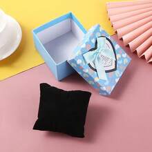 Hộp quà hình trái tim màu hồng mới, hộp đựng đồng hồ, hộp quà tặng, hộp quà bằng giấy, hộp đựng quà cho thiếu nữ. - Nhiều màu - Xem 11