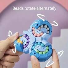 Six-Sided Magic Bean Puzzle Toy For Children Aged 3 And Up - Enhances Focus, Imagination, And Fine Motor Skills | Perfect Finger Twisting Game To Improve Hand-Eye Coordination And Creativity | Ideal Christmas Gift