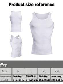 1pc Men's Slim Fit Compression Undershirt, Abdominal Shaping Shirt, Moobs Sweat Vest Suitable For Running, Gym, Home Use, Sports Compression Vest, Shaping Sleeveless Breathable Fitness Vest For Men - Multicolor - View 9