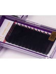 高级单根假睫毛 0.03 0.05 0.07 超浓密睫毛嫁接 羊绒绒蓬松 C D 卷度 8-18mm 混合自然妆效簇状假睫毛 超柔软哑光黑色单根假睫毛托盘 浓密经典合成仿貂毛假睫毛嫁接 专业假睫毛用品,适用于美睫沙龙 - C - 查看 34