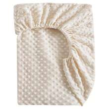 1 Baby Light Green Bean Flannel Soft Breathable Non-Slip Bedding Sheet For Daily Use On Baby's Bed - Multicolor - View 18