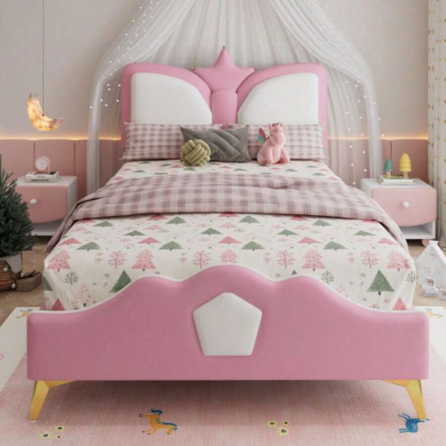 Bed Frames - Pink - View 1