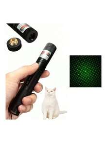 1pc Cat Toy Pointer, 2-In-1 Rechargeable, Pet Kitten Puppy Toy Chasing Pointer, Indoor Training Chasing Toy Pointer - Multicolor - View 23