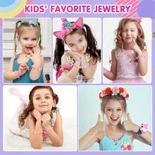 Conjunto de disfraz de niña unicornio, bolso de muñeca, clips para el cabello con peluca colorida, vestido de princesa, falda de ballet, mini falda, conjunto de princesa, accesorios para el cabello, disfraces de juego de roles para niños para fiestas, cumpleaños y Navidad - Multicolor - Ver 4