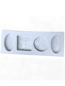 1pc Silicone Cake Mold,The New Star And Moon Silicone Mold Is Suitable For Making Mooncakes, Candles, Soap, Chocolate, Etc. It Is A DIY Baking Tool, Fondant Molds, Candy Molds, Baking Accessories, And Mooncake Silicone Baking Molds, Interesting Gifts, Kitchen, Cake Molds, Personalized Gifts, Ramadan, Ramadan Decorations, Ramadan Gifts - Multicolor - View 11