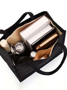 女士时尚“Pray”字母印花手提包套装，包含手拿包和拉链小袋，多功能女士包，派对/节日礼物，时尚手提包和化妆包套装，印花“Pray”字母手提包，适合婚礼、生日、海滩和度假等场合。 - 彩色 - 查看 7