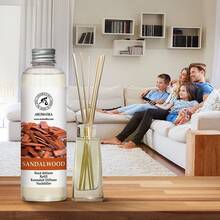 Recambio de Difusor de Varillas de Sándalo 200 ml - Aroma de Larga Duració para Aromaterapia y Relajació en Todas las Estaciones - Multicolor - Ver 7