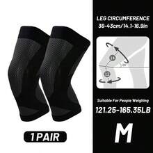 1 Paar ultra-dünne Kompressionskniewärmer, elastisch und atmungsaktiv, gestrickte Kniestützkompressionsärmel, Workout-Sport-Kniewärmer, für Frauen & Männer, für Laufen, Fitness, Arbeit, Basketball, Tennis, Badminton, Alltag - Schwarz - Übersicht 13