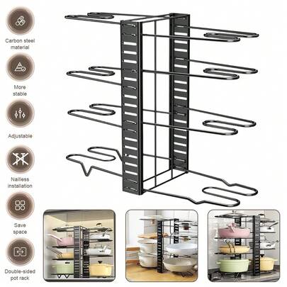 Étagères à casseroles