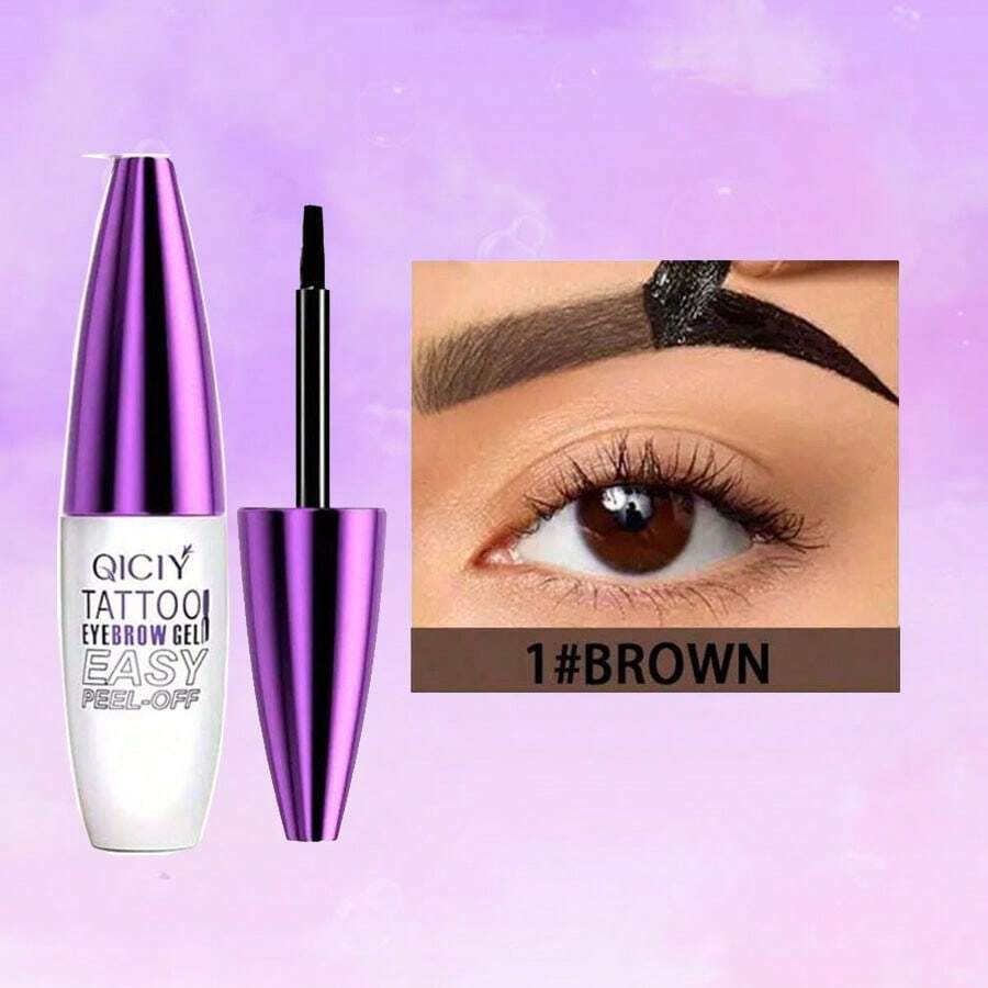 Eyebrow Tint Kit - Long Lasting Waterproof & Smudge Proof Brow Dye |  Dark Brown, Vegan Formula, Gentle & Easy For Beginners | DIY Lamination Effect, Perfect Valentine's Day Gift For Her - 001 - Xem 1
