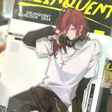 10厘米亚克力立牌桌面摆件，高品质动漫人物周边，校园装饰小礼物 - 彩色 - 查看 3