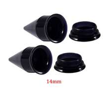 2件套锥形尖刺亚克力耳塞扩耳器套装，二合一耳廓扩张器螺丝套装穿刺饰品 - 擴耳器 - 查看 10