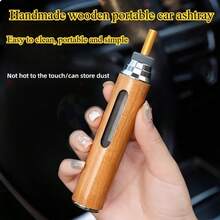 Cyan Phoenix 迷你便携式车载烟灰缸，适用于多种车型 - 这款手持式烟灰缸专为驾驶员、旅行者和移动吸烟者设计。易于清洁，也适用于户外、车内、家庭和办公室。防止烟灰掉落，不影响驾驶。迷你便携式烟灰缸，有效防护烟雾。圣诞节/新年/情人节的理想礼物之选。 - 彩色 - 查看 4