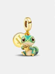 1个925纯银可爱树形珠子吊坠，适合女士手链、手镯DIY首饰制作及日常配饰装饰，是女孩的理想之选。