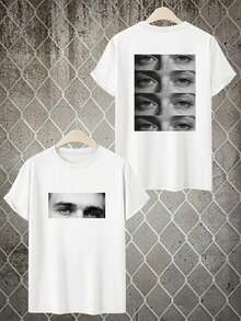 Custom White T-Shirt, Ideal For Personal And Professional Branding, Group Activities, And Everyday Fashion Summer - White - View 2