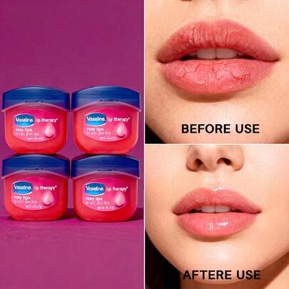 Vaseline 4pcs/Set 7g Classic Rose Lip Balm (Heritage Series)