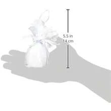 Beistle - Paquete de 12 globos envueltos metálicos(White) - Multicolor - Ver 3