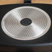 InGenious Lazy Man Frying Pan Multi Hob Cooker 5-In-1 Breakfast Cooking Skillet - Black - View 4