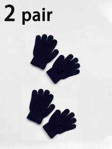 男女通用针织弹力手套，适合春、秋、冬季佩戴（7.87 英寸 x 4.33 英寸）。全指针织弹力手套，内衬弹力保暖，适合寒冷、刮风下雨天气。多种颜色可选，可搭配不同服饰，满足个人喜好。这款手套弹性极佳，佩戴舒适，活动自如，同时又能提供出色的保暖效果，是节日、情人节及其他节日的理想礼物。