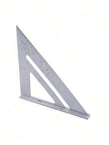 新款7英寸三角尺测量工具，铝合金材质，木工工具，英制/公制角度尺，速尺，木工工具 - 彩色 - 查看 11