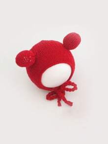 Newborn Photography Prop Handmade Knitted Cute Baby Hat