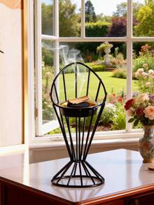 一套现代优雅金属线条奢华手持香炉，中东阿拉伯节日香炉，斋月香炉 - 彩色 - 查看 10