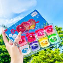 HEYXI 4件/6件/8件润唇膏套装保湿补水唇膜套装滋养防裂淡化唇纹圣诞礼物情人节礼物秋冬 - 彩色 - 查看 13