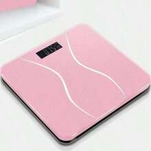 SOKANY 396lbs Capacity Smart Electronic Bathroom Scale, Battery Powered (2 AAA Batteries), With Temperature Display And High-Definition LED Display, Single Button On/Off, Auto On/Off, Tempered Glass Material. Suitable For Home And Gym Use, Essential For Fitness And Weight Loss. - Multicolor - View 13