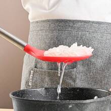 Silicone Spoon, High Temperature Resistant, Non Stick Cookware, Household Silicone Spoon - Multicolor - View 4