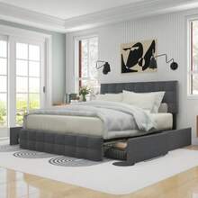 Bed Frames - Grey - View 3