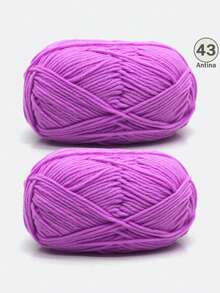 1/2支 5股混色乳白色腈纶纱线，50克/支，柔软多用途，中等粗细的乳白色纱线 - 非常适合手工编织、手工织造、DIY工艺品，可用于DIY钩编包、手提袋、围巾、帽子、毛衣、衣服、拖鞋、鞋子、玩偶、靠垫、钩编毯子、手工钩编项目、DIY小礼物、情人节礼物。