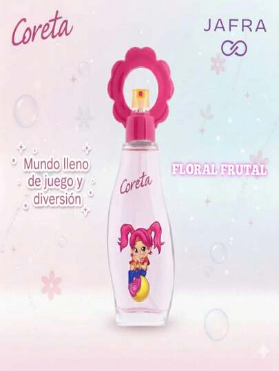  Colonia para niñas, CORETA 50 ml, variedad de aromas, JAFRA