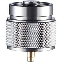 Camping Stove Adapter for 1LB Propane Tank with Lindal Valve EN417 Output Fits Outdoor LPG Canister Compact Portable Cooking Solution - como en la foto - Ver 1