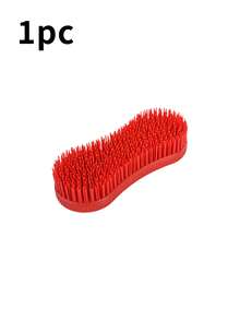 2pcs Four-Ring, Five-Ring, And Six-Ring Serrated Combs, Anti-Slip Ponytail Brush, Pet Grooming Brush, Horse Grooming Tool Set, Suitable For Cattle, Sheep, And Horses, With Sweat Scraper And Itch Reliever, Double-Sided Pet Cleaning Steel Comb/Horse Brush: Ideal For Grooming Cattle, Sheep, Dogs, Goats, And Horses. - Hard Curry Comb - View 16
