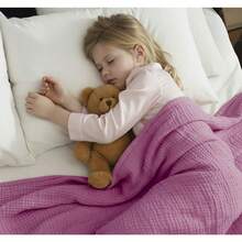 Bed Blankets & Towel Blankets - Capri Blue - View 2
