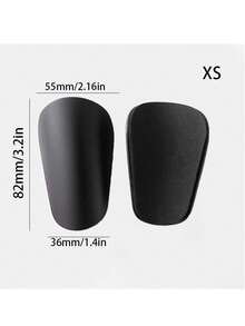 1 对迷你足球护腿板，足球训练护具运动器材