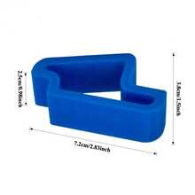2pcs Door & Window Stopper - Multifunctional Wedge Pad, Suitable For Space-Saving Design Under Doors And Windows (Convenient Door Stop, Window Clip, Easily Keep Doors And Windows Open, Home & Office Accessory), Practical Small Tool, Home Decor Accessory, Door Stop, Space Saving, Fashionable Stopper, Minimalist Accessory, Smooth Surface, High-Quality Wedge Pad, Door Wedge, Window Stopper, Apartment Living, Household Essential - Multicolor - View 4