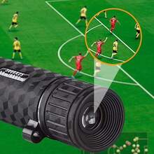 Outdoor Portable Mini Monocular Telescope, Concert Telescope - Black - View 8