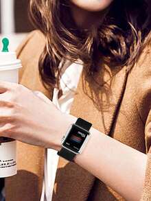 1pc Soft, Comfortable, Breathable Adjustable Black Nylon Band Compatible With Apple Watch Ultra 3/2/1 SE /S10/S11/S9/S8/S7/S6/S5/S4/S3/S2/S1, Replaceable Nylon Loop Strap With Magnetic Buckle, Fits 38/40/41/S10/11-42mm, 42/44/45/46/49mm - Black - View 6