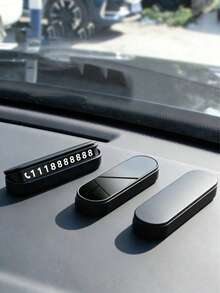 移动车载电话卡、临时停车牌照、车载显示屏、手机号码伪装、停车号码牌、发光停车卡、通知电话号码卡、隐藏式移动车载牌照、临时停车标志、汽车装饰配件 - 均碼 - 查看 11