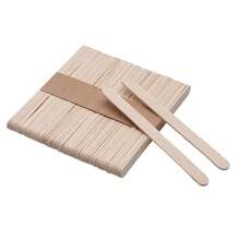 50/100/200Pcs Hair Removal Wax Wood Sticks Professional Disposable Applicators For Salon And Home Use Wax Spatula Applicator