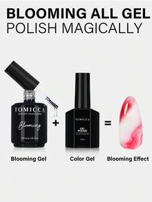 Sơn móng tay dạng gel trong suốt TOMICCA 30ml, sơn gel UV LED có thể tẩy, tạo hiệu ứng nhuộm tie-dye, nghệ thuật vẽ móng, vân đá cẩm thạch, đá tự nhiên, sơn gel nhuộm tie-dye màu nước, thiết kế nghệ thuật vẽ móng, sơn móng tay chủ đề Giáng sinh. - Trong sáng - Xem 5