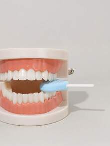 1pc Heart-Shaped Oral Chewing Stick, Suitable For Invisalign Exercises And Daily Use For Men And Women - Multicolor - View 5