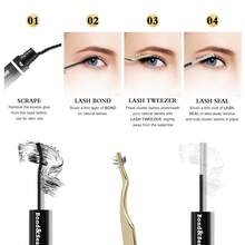 二合一睫毛胶水及定型笔，DIY防水速干不刺激睫毛，自然隐形加固 - 彩色 - 查看 5