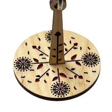 1个木制腕式毛线收纳器，便携式腕式毛线整理器，手工编织工具配件，创意毛线球收纳器，装饰性编织工具，工艺用品