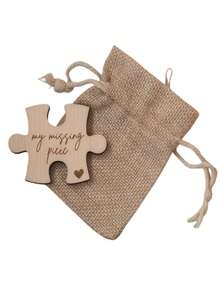 1 件/木制，我一直想找的浪漫情人节礼物纪念品，送给他/她 - 彩色 - 查看 8