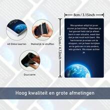 Dutch Oracle Cards Deck, Dutch Tarot Cards, 48 Messages Cards From Universe For Reflection And Inner Clarity, 12*8cm, Card Games - Multicolor - View 2