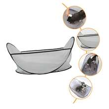 1pc Pet Grooming Apron, Dog & Cat Grooming Tool, Easy To Clean Hair, Suitable For Home And Pet Salon Use - Grey - View 8